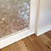 Layered Glass Mosaic Pocket Doors Bottom View