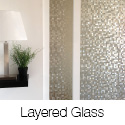 Layered Glass Room Dividers Wall Systems