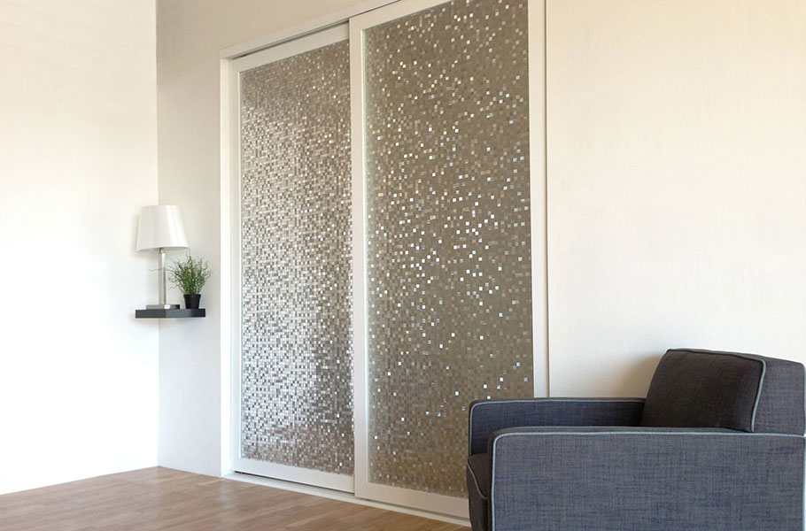 Layered Glass Room Dividers