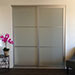 Glass Sliding Closet Doors with Dividers
